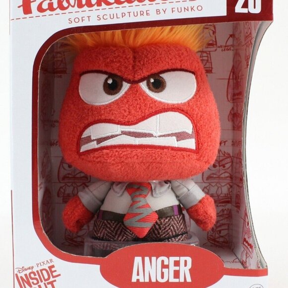 Toys | Funko Fabrikations Disney Inside Out Anger 2 Plush Collectible ...